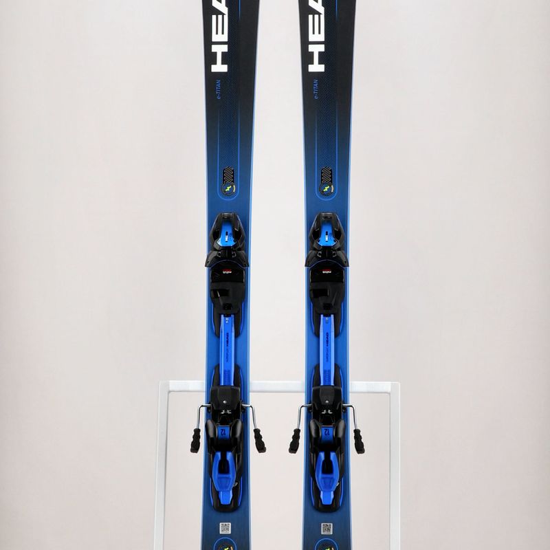 Narty zjazdowe HEAD Supershape e-Titan SW SF-PR + wiązania PRD 12 black/blue 12