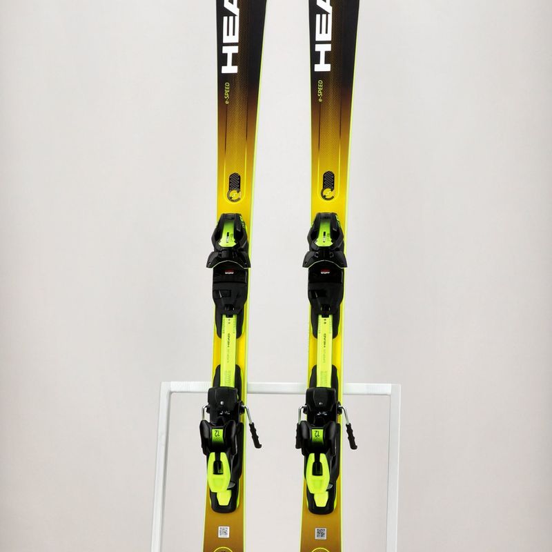 Narty zjazdowe HEAD Supershape e-Speed SW SF-PR + wiązania PRD 12 black/yellow 12