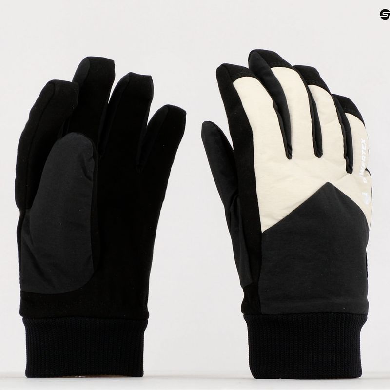 Rękawiczki trekkingowe dziecięce Salewa PTX/TWR black out/outmeal 10