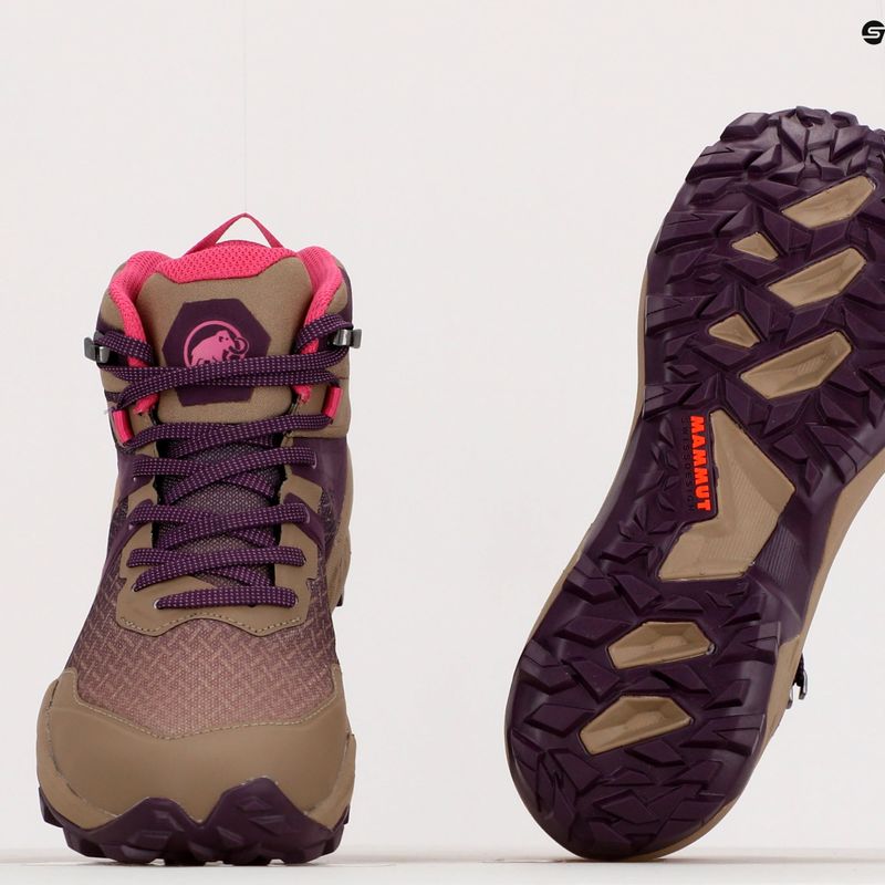 Buty turystyczne  damskie Mammut Sertig II Mid GTX safari/grape 13