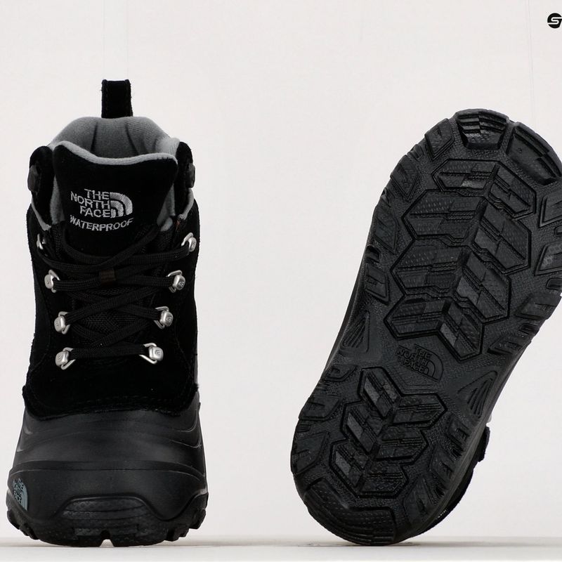 Śniegowce dziecięce The North Face Chilkat Lace II black/zinc grey 17