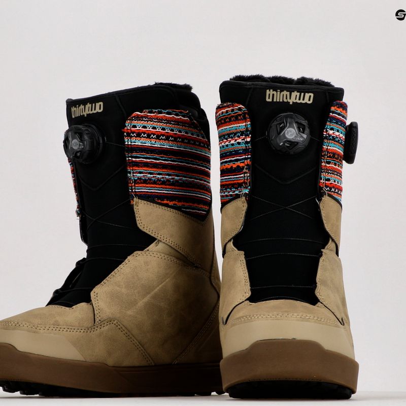 Buty snowboardowe damskie ThirtyTwo Lashed Double Boa W'S tan/gum 11