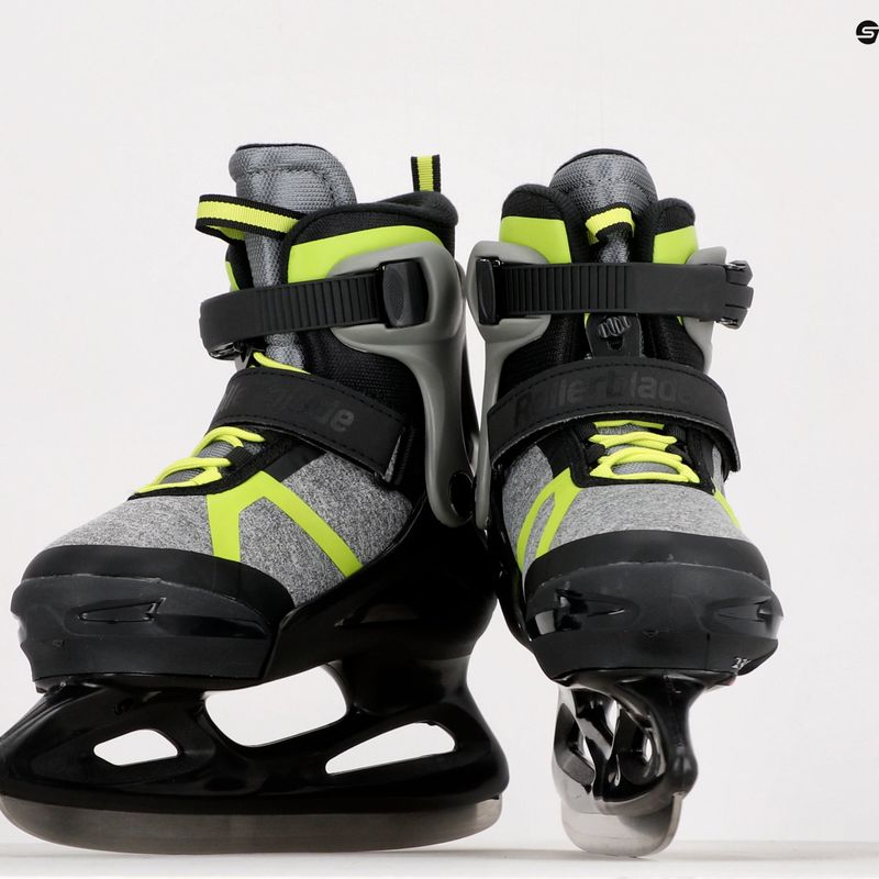 Łyżwy dziecięce Rollerblade Comet XT Jr black/lime 9
