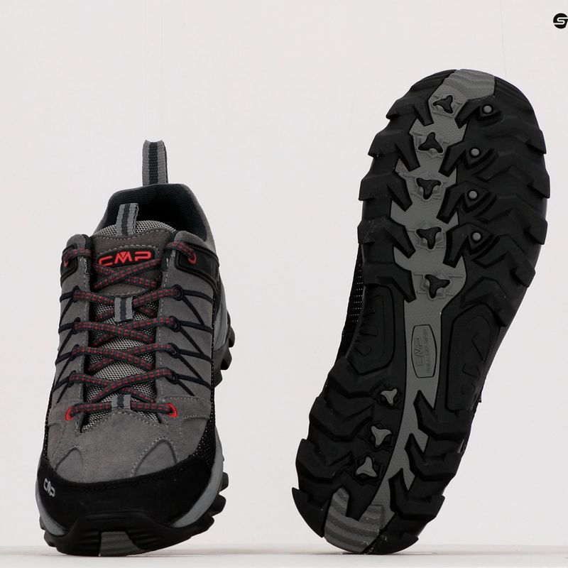 Buty trekkingowe męskie CMP Rigel Low Wp graffite/antracite 16