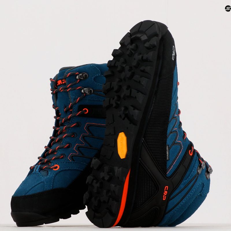 Buty trekkingowe męskie CMP Moon Mid Wp deep lake/antracite 19