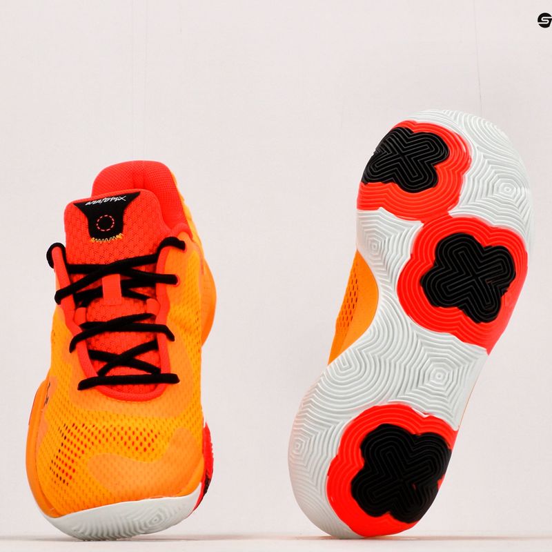 Buty do koszykówki męskie Under Armour Spawn 4 orange shock/white/black 18