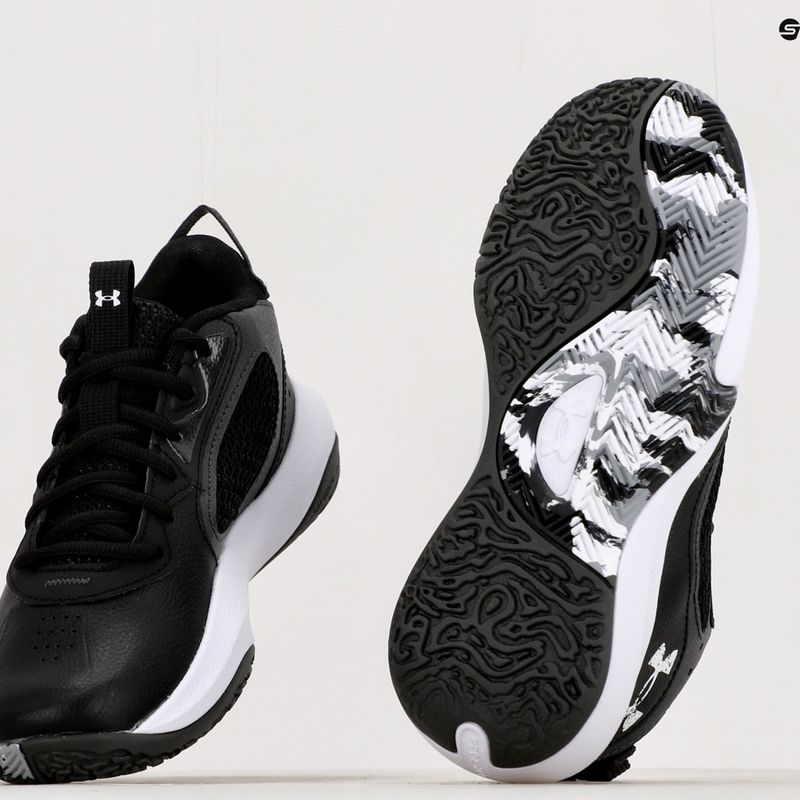 Buty do koszykówki dziecięce Under Armour GS Lockdown 6 deep black 13