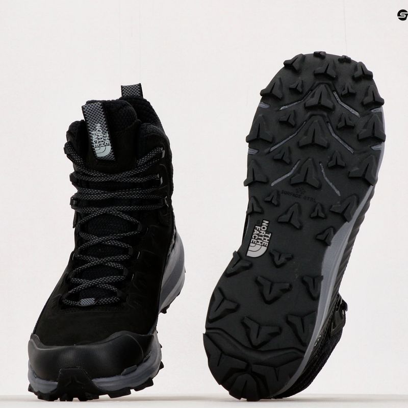 Buty turystyczne męskie The North Face Vectiv Fastpack Insulated Futurelight black/vanadis grey 18