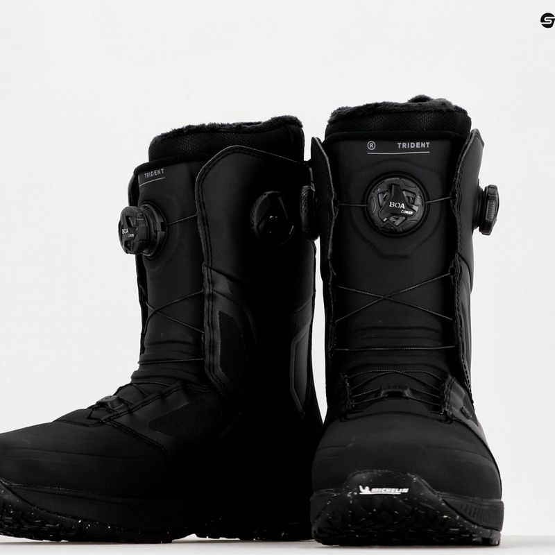 Buty snowboardowe męskie RIDE Trident 2022 black 17