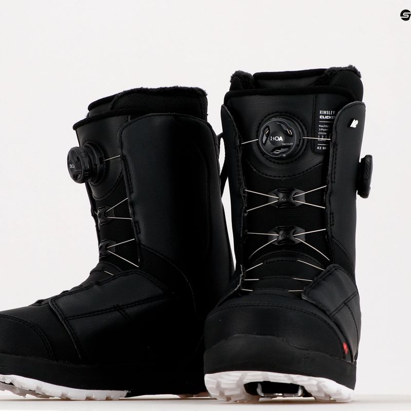 Buty snowboardowe K2 Kinsley Clicker X Hb W black 18