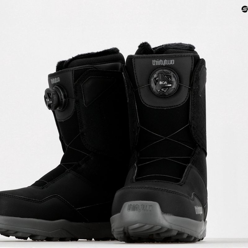 Buty snowboardowe damskie ThirtyTwo Shifty Boa W'S '22 black 14