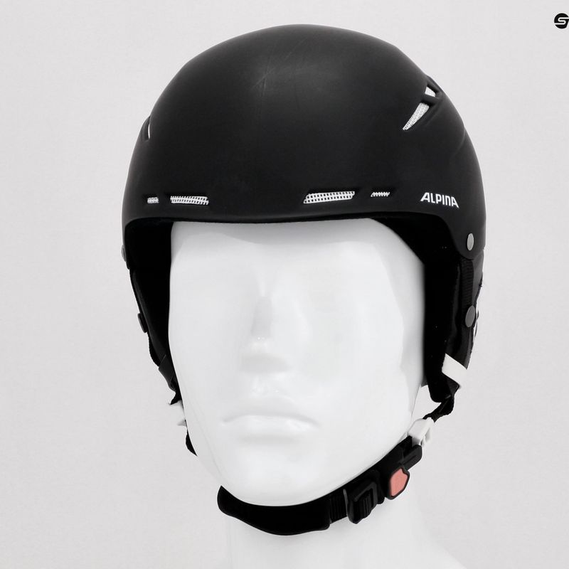 Kask narciarski Alpina Biom black matte 9