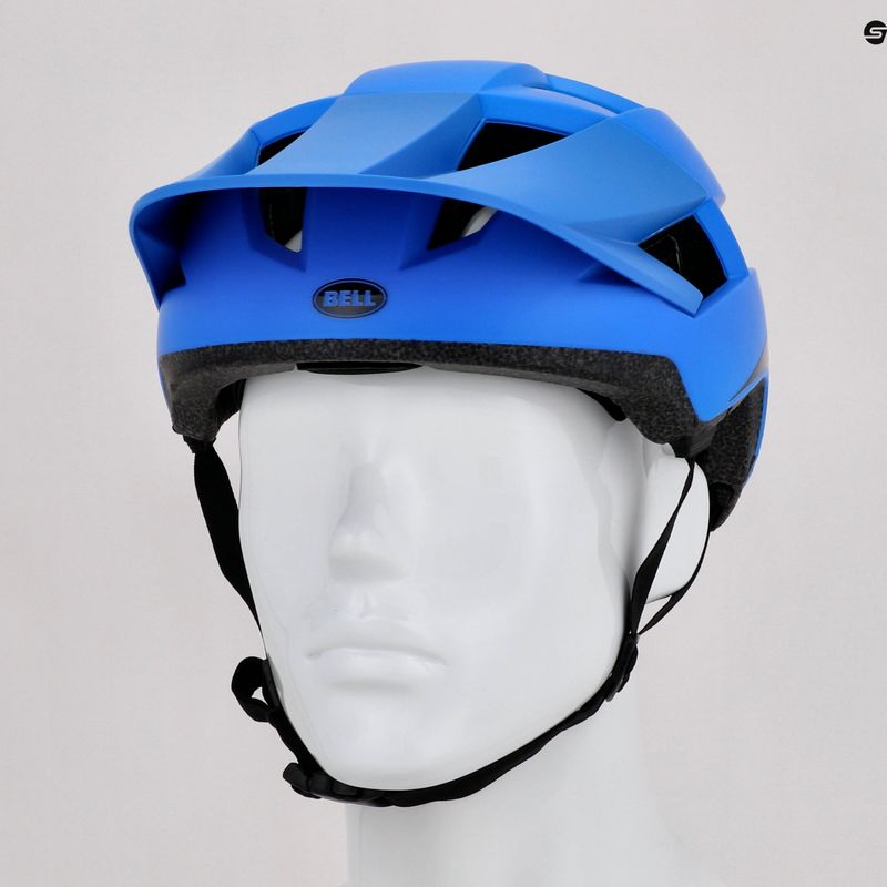 Kask rowerowy Bell Spark matte gloss blue/black 9