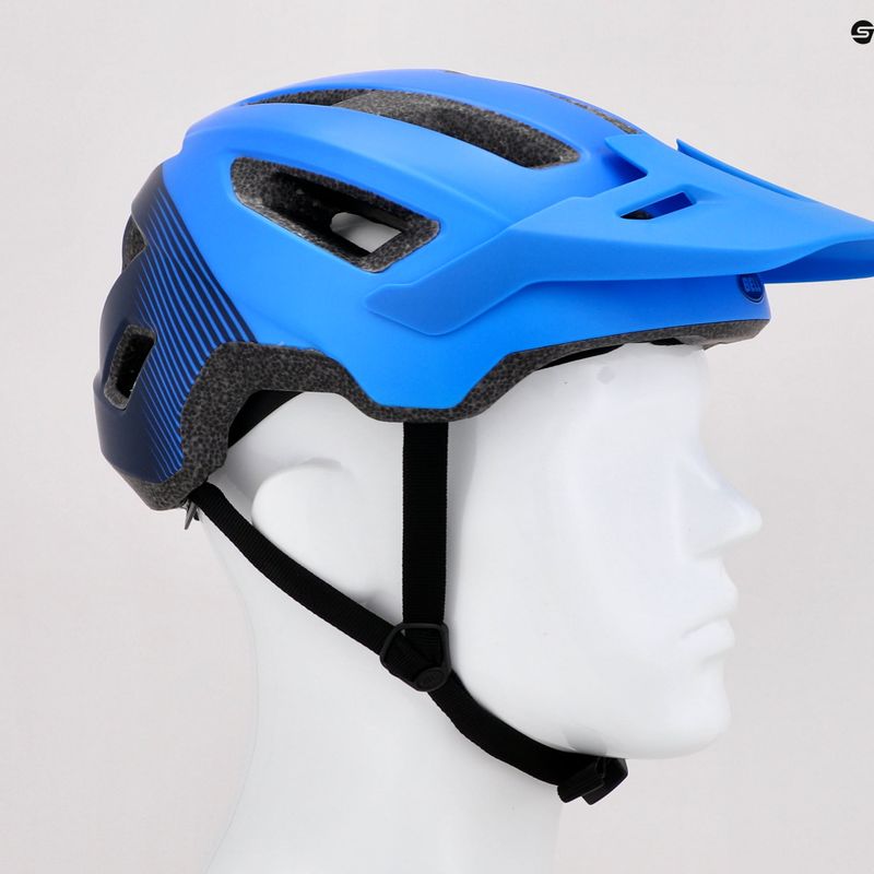 Kask rowerowy Bell Vert matte black/dark blue 9