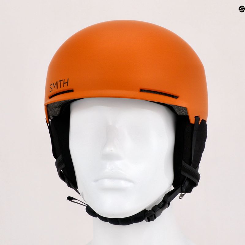 Kask narciarski Smith Scout matte carnelian 10