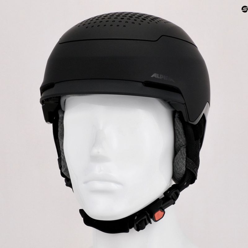 Kask narciarski Alpina Gems black matte 15