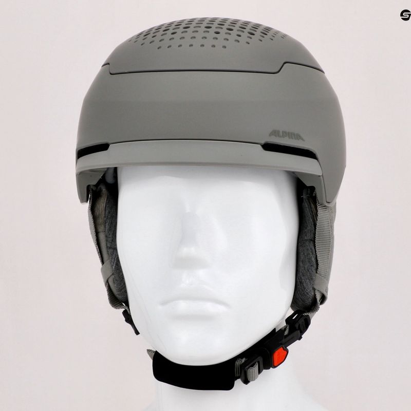 Kask narciarski Alpina Gems moon/grey matt 15