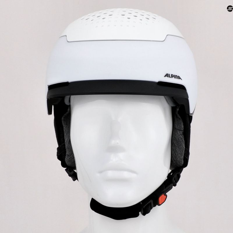 Kask narciarski Alpina Gems white matt 15
