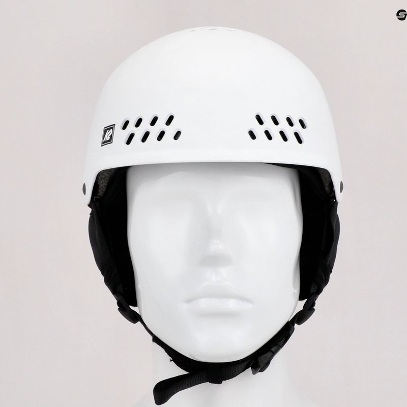 Kask narciarski K2 Phase Pro white 12