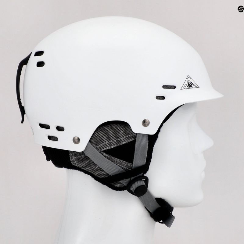 Kask narciarski K2 Thrive white 12