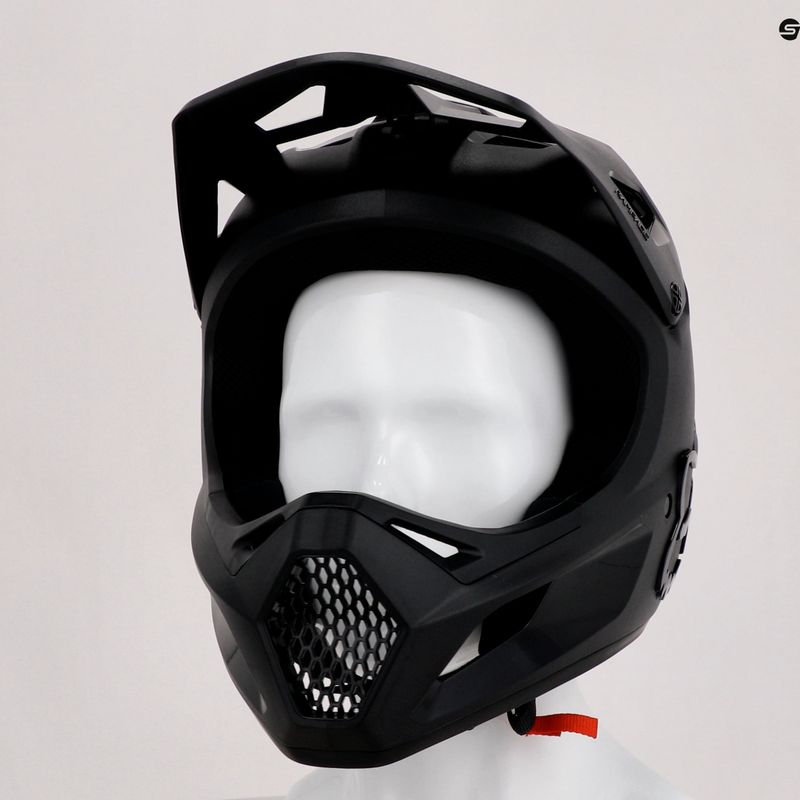Kask rowerowy Fox Racing Rampage black/black 15