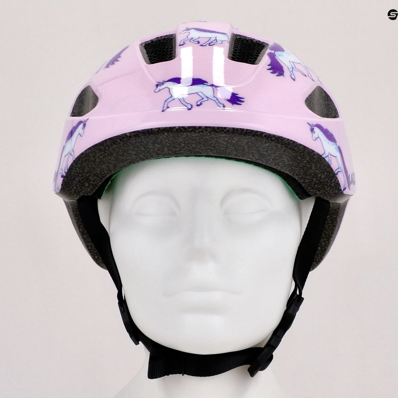 Kask rowerowy dziecięcy Lazer Nutz KinetiCore unicorns 9