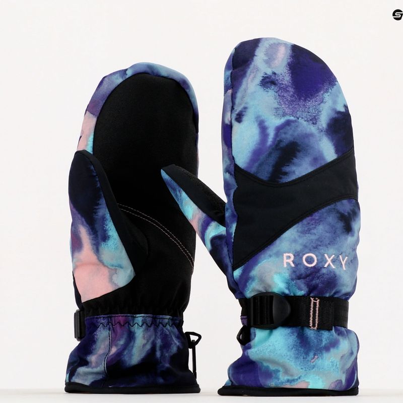 Rękawice snowboardowe damskie ROXY Jetty true black petole 8
