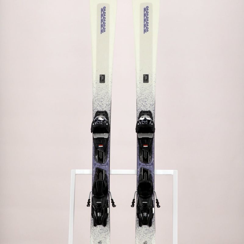 Narty zjazdowe damskie K2 Disruption 76C W + wiązania 10 Compact Quikclik Free 11
