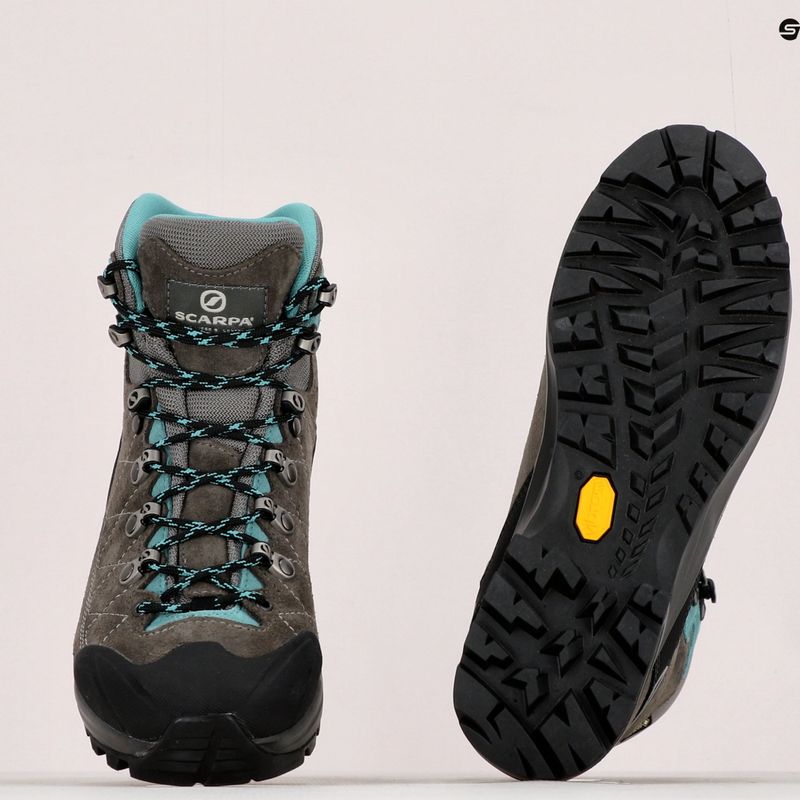 Buty trekkingowe damskie SCARPA Kailash Trek GTX titanium/smoke/lagoon 19