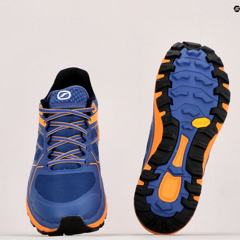 Buty do biegania męskie SCARPA Spin Infinity GTX true blue/orange 18
