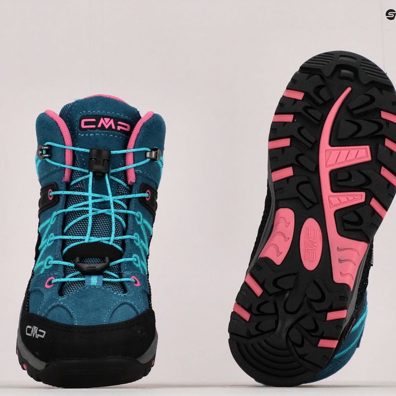 Buty trekkingowe dziecięce CMP Rigel Mid Wp deep lake/baltic 13