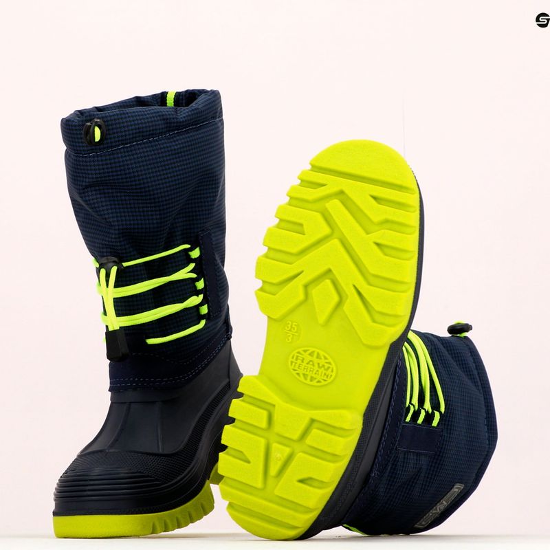 Śniegowce juniorskie CMP Ahto Snowboots Wp black/blue 13