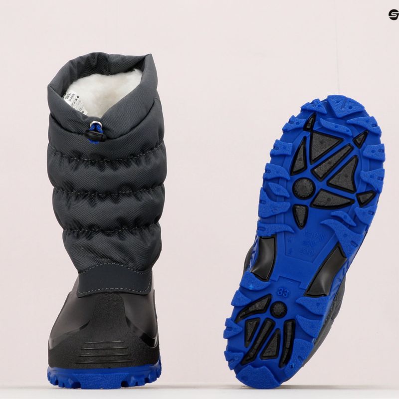 Śniegowce juniorskie CMP Hanki 2.0 Snowboots grey/royal 10