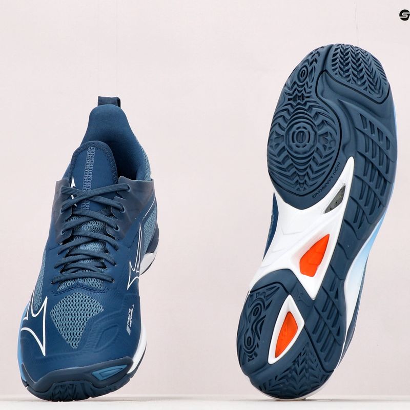 Buty do piłki ręcznej Mizuno Wave Mirage 4 granatowe X1GA215021 18