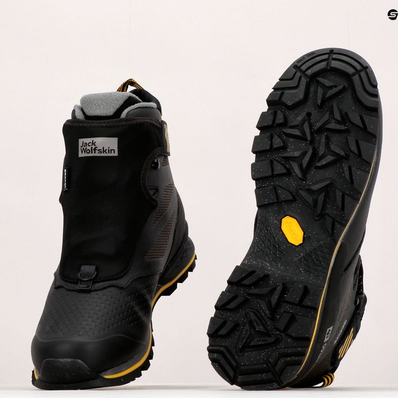 Buty trekkingowe męskie Jack Wolfskin 1995 Series Texapore Mid black/burly yellow xt 13