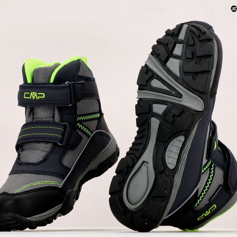 Śniegowce juniorskie CMP Pyry Snowboots Wp antracite/ghiaccio 19