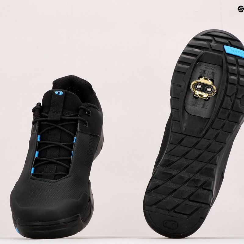 Buty rowerowe MTB Crankbrothers Mallet E Lace black/blue/black 18