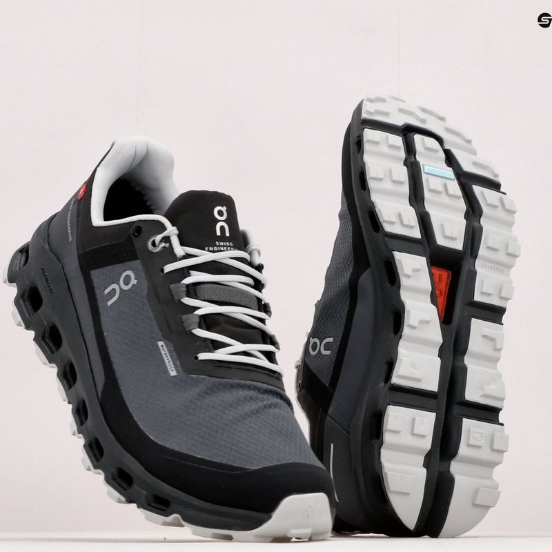 Buty do biegania damskie On Running Cloudvista Waterproof eclipse/black 14
