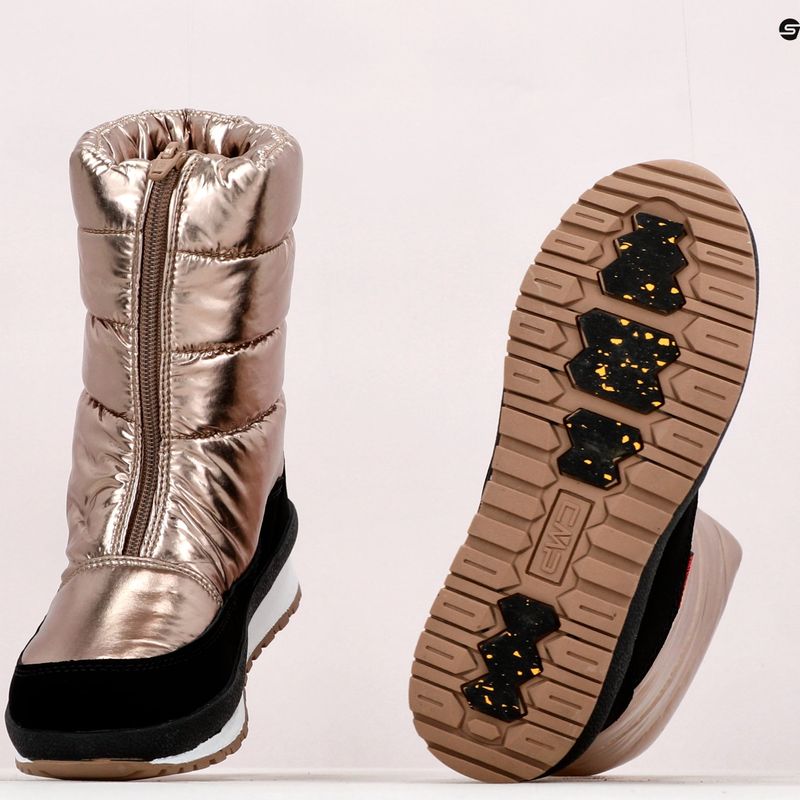 Śniegowce dziecięce CMP Rae Snowboots Wp light gold 18