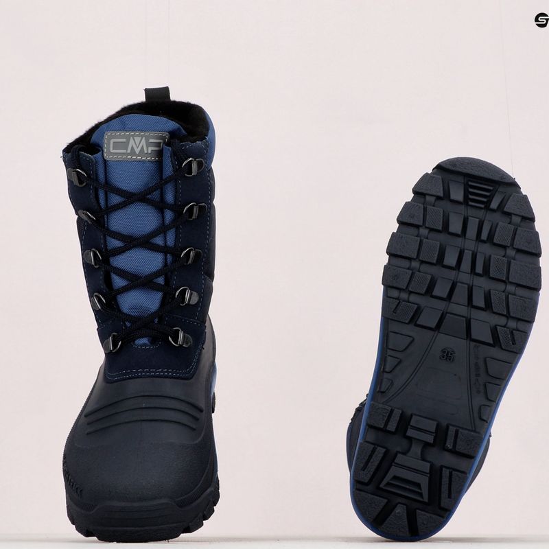 Śniegowce dziecięce CMP Khalto Snowboots black/blue 14