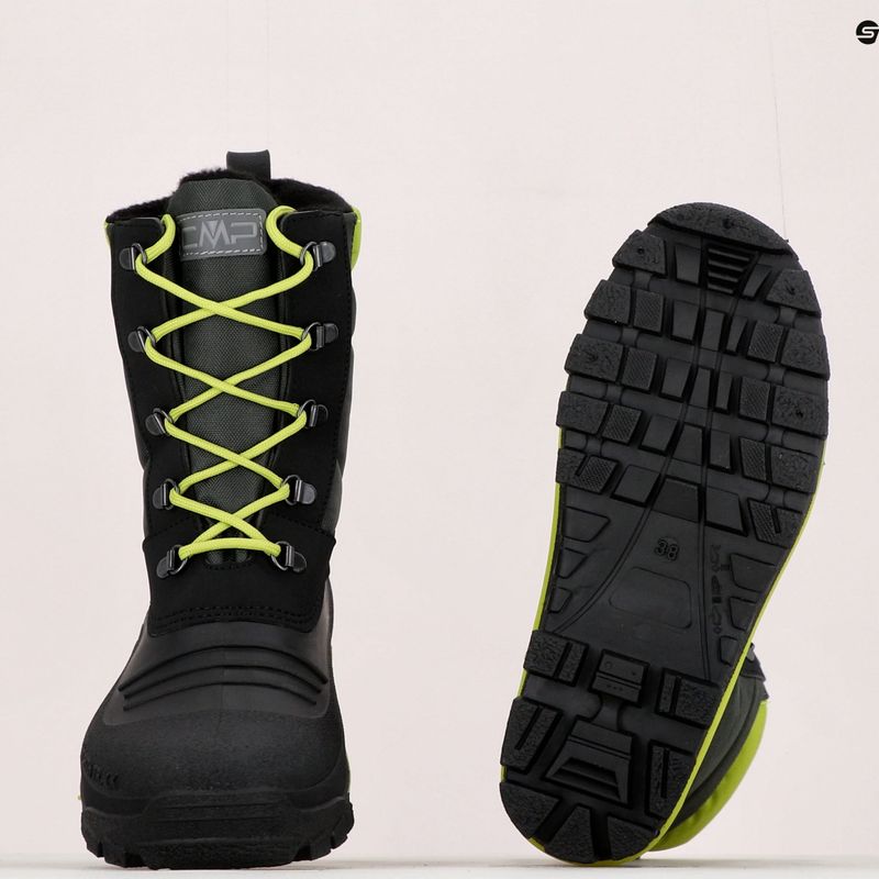 Śniegowce dziecięce CMP Khalto Snowboots oil green 17