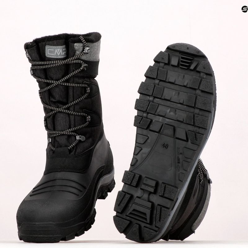 Śniegowce męskie CMP Nietos Snowboots nero melange 11