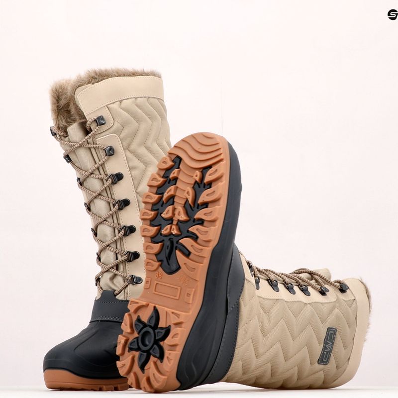 Śniegowce damskie CMP Nietos Snowboots sand 17