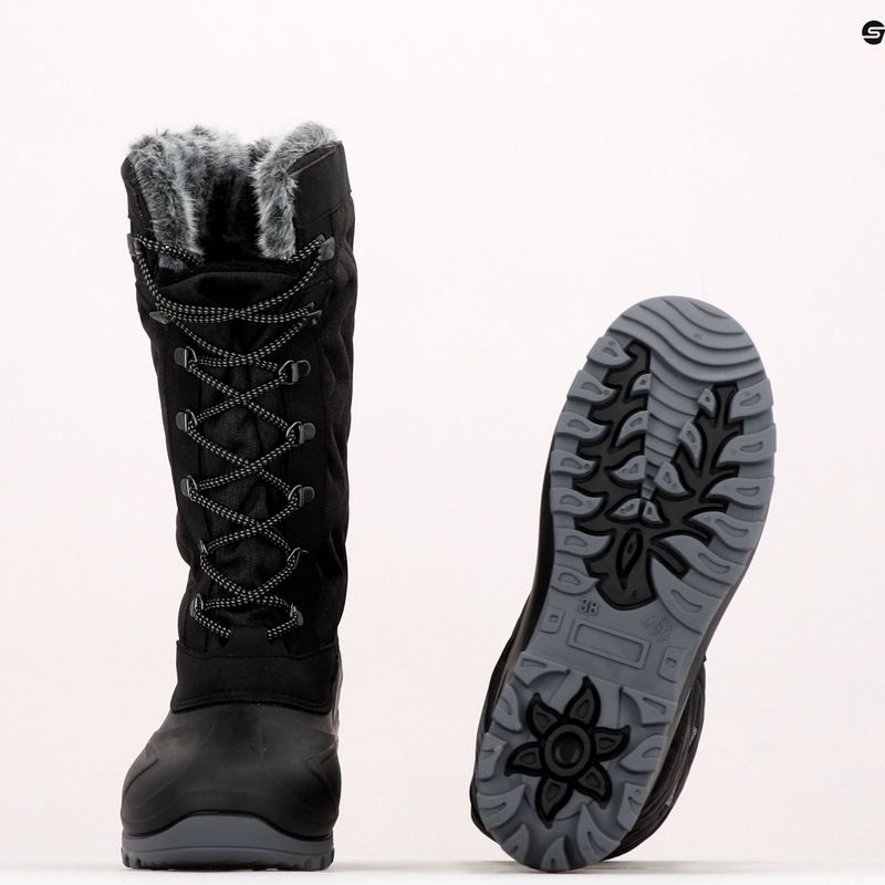 Śniegowce damskie CMP Nietos Snowboots nero melange 15