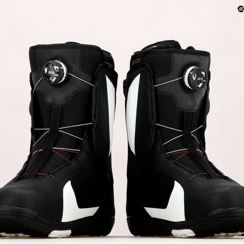 Buty snowboardowe męskie HEAD Four Boa Focus Liquid Fit black/white 15