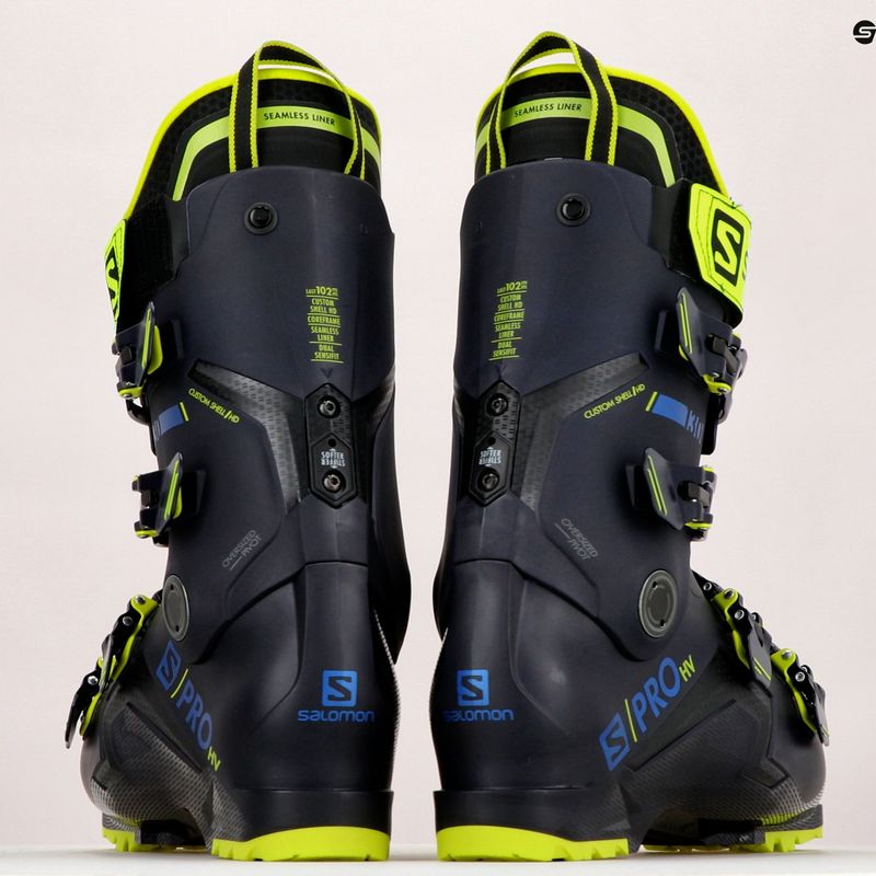 Buty narciarskie męskie Salomon S/Pro HV 130 GW night sky/acid green/black 15