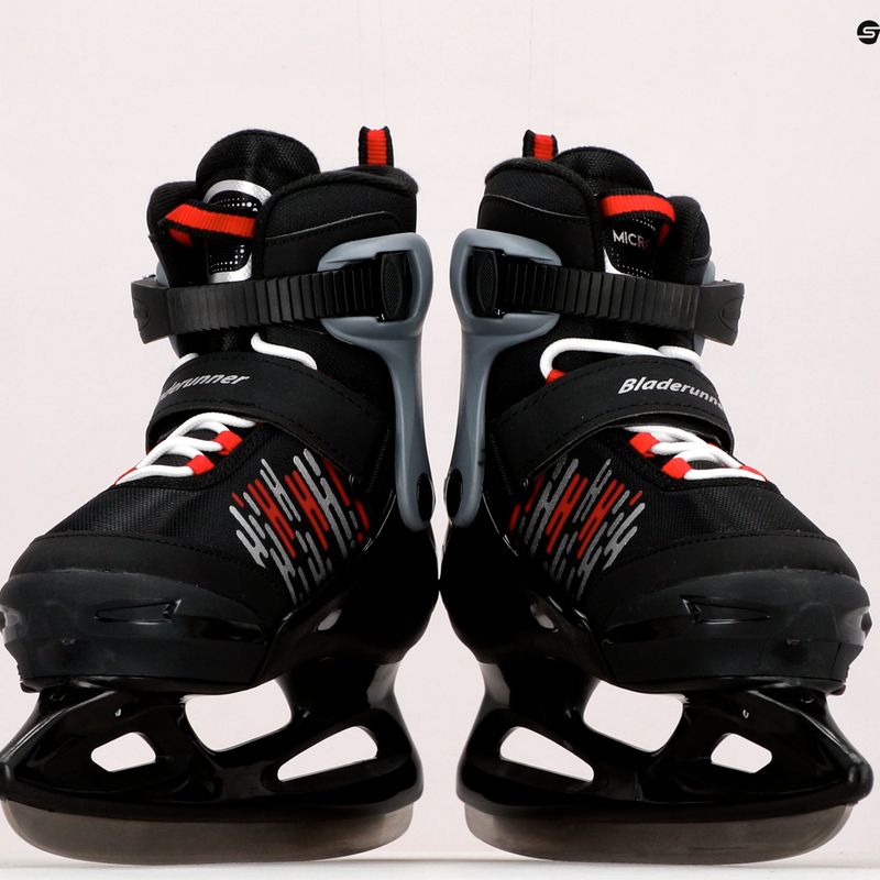 Łyżwy dziecięce Bladerunner Micro Ice black/white 16