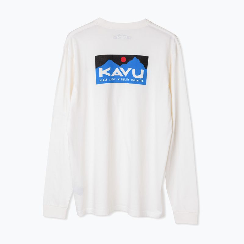 Longsleeve męski KAVU Etch Art. off white 2
