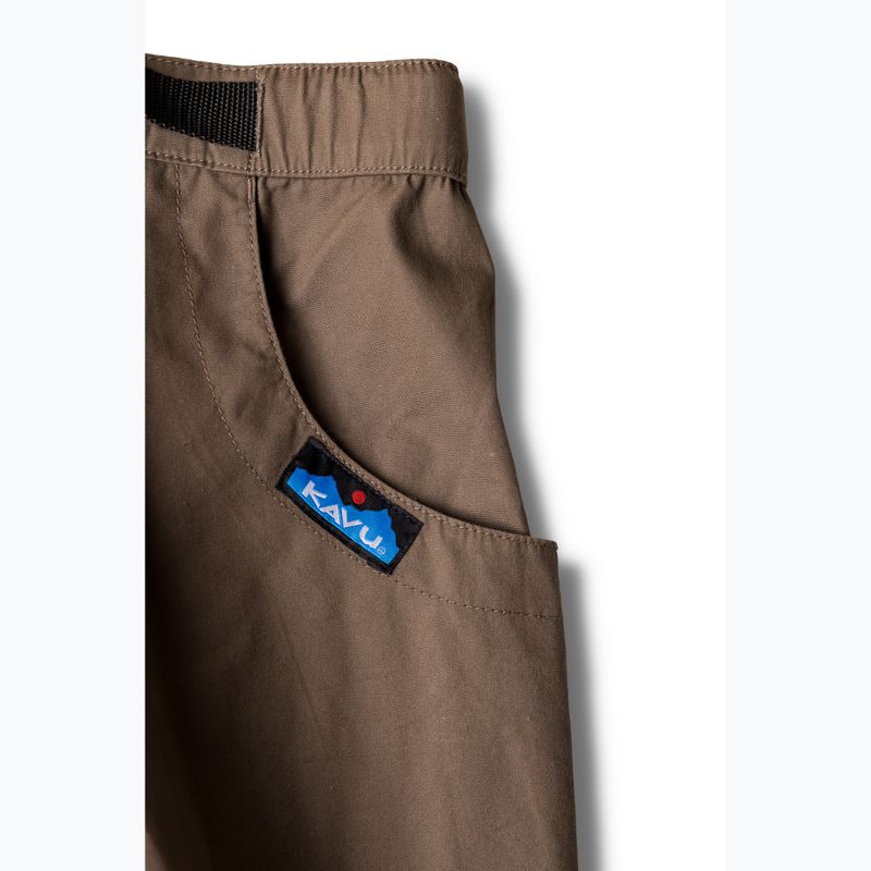 Spodnie trekkingowe męskie KAVU Chilli Lite walnut 3