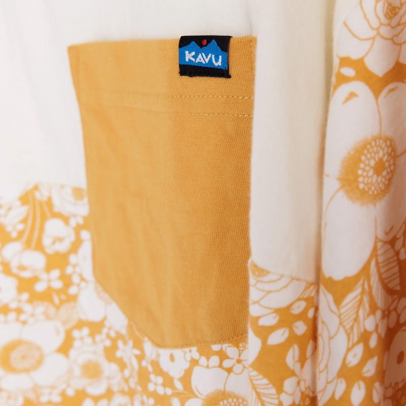 Koszulka damska KAVU Bondi gold bloom 3